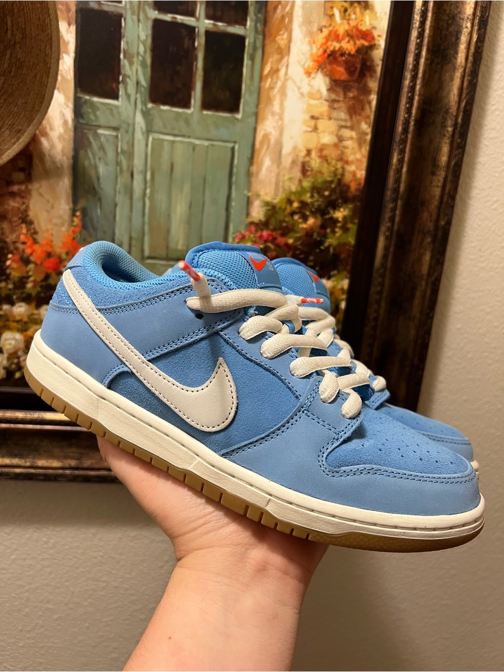 Nike SB Dunk Low Pro University Blue Gum Sneakers